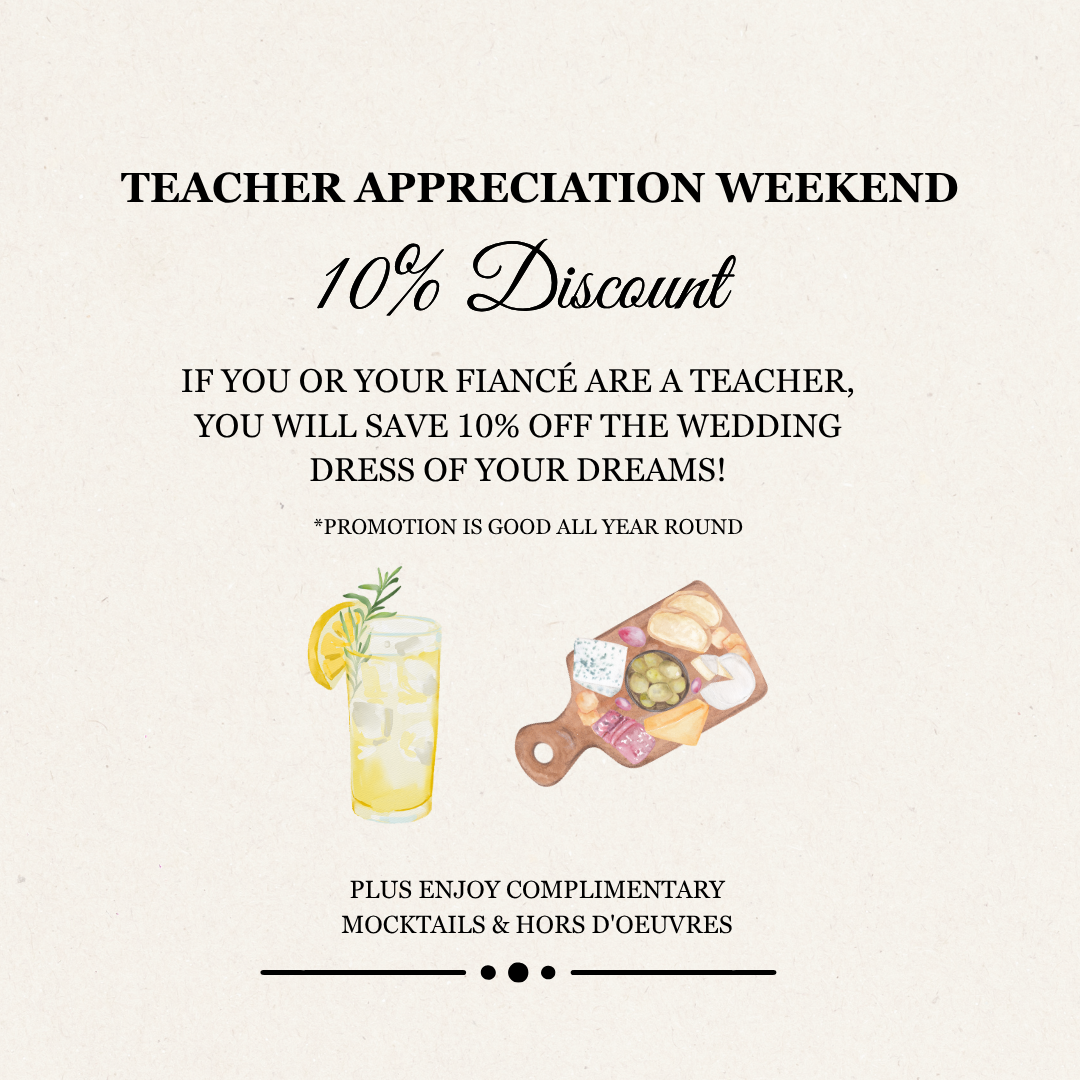 Teacher Appreciation Weekend