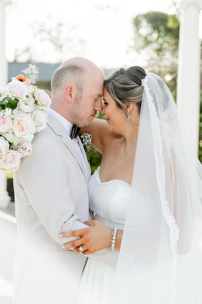 Photo of the real bride and groom #1