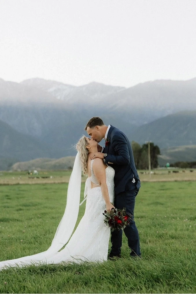 Photo of the real bride and groom #3